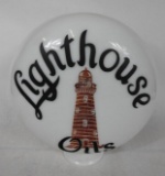 Lighthouse Oils Gas Pump Globe