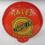 Chrysler Reproduction Gas Pump Globe