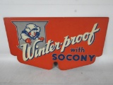 Socony Winter-Proof Cardboard Winterfrtont