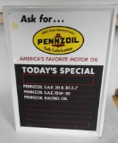 Pennzoil Motor Oil Chalkboard Sign