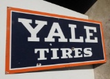 Yale Tires Porcelain Sign