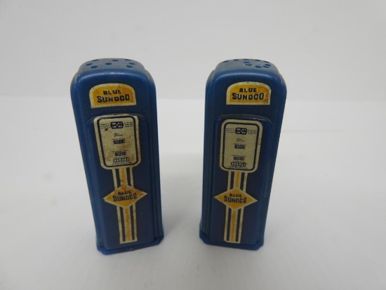 Blue Sunoco Gas Pump Shakers