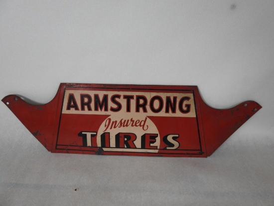 Armstrong Insured Tires Tire Stand Sign