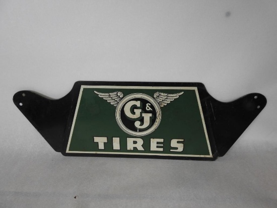 G&J Tires Tire Stand Sign
