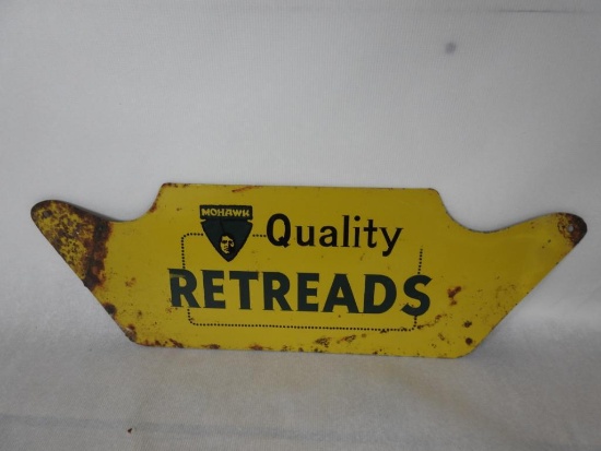 Mohawk Retreads Tire Stand Sign