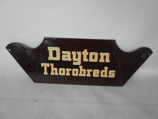 Dayton Thorobreds Tire Stand Sign