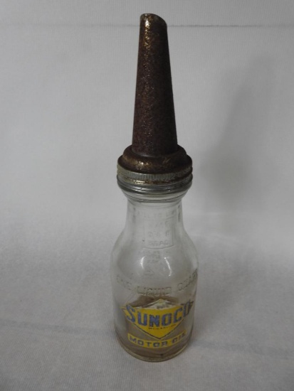 Sunoco Motor Oil Quart Bottle