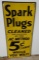 AC Spark Plugs Sign