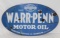 Warr-Penn Motor Oil Double Sided Porcelain Sign