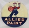 Allied Paint Graphic Double Sided Porcelain Sign