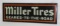 Miller Geared-To-The-Road Tin Sign