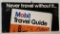 Mobil Travel Guide Single Sided Tin Sign