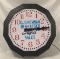 Ford V8 Etched Milkglass Clock