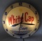 White Cap Beer Double Bubble Clock