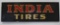 Early India Tires Tin Sign