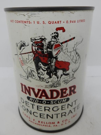 Invader Detergent Concentrate Quart Can