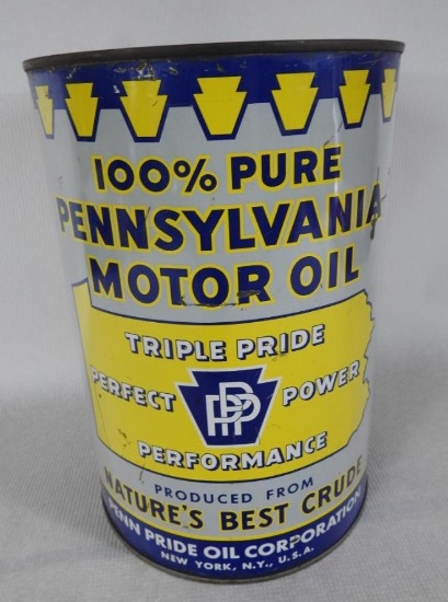 Penn Pride Motor Oil Five Quart Can