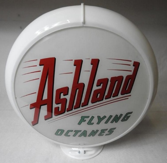 Ashland Flying Octanes Gas Pump Globe