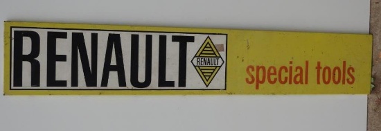 Renault Special Tools Porcelain Sign