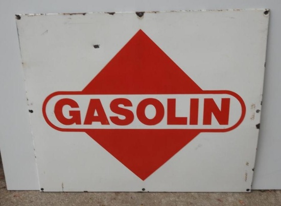 Gasolin Porcelain Sign