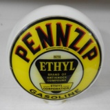 Pennzip Ethyl Gas Pump Globe