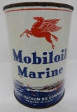 Mobiloil Marine Quart Can