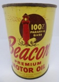 Beacon Motor Oil Quart Can