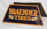 Braender Tire Display Stand with Tire Graphics