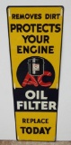 AC Oil Filter Sign