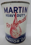 Martin Heavy Duty Motor Oil Quart Can