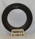 Norwalk Tire Display Stand and Norwalk Tire