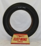 Fleetwing Tire Display Stand with Fleetwing Tire