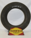 Mansfield Tires Display Stand and Mansfield Tire