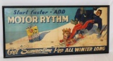 Whiz Motor Rhythm Tune Up Graphic Poster with Sled