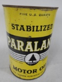 Paraland Motor Oil Five Quart Can