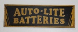 Autolite Batteries Horizontal Single Side Tin Sign