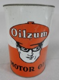 Oilzum Motor Oil Five Quart Can