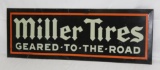 Miller Geared-To-The-Road Tin Sign