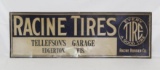 Racine Tire Tin Tacker Sign