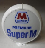 Marathon Super-M Gas Pump Globe
