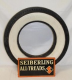 Seiblerling All-Treads Tires Display Stand with Seiberling Tire