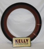 Kelly Springfield Tire Display Stand with Kelly Springfield Tire