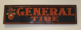 General Tires Single Sided Tin Horizontal Sign