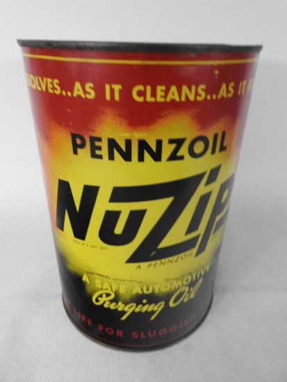Pennzoil Nu Zip Five Quart Can