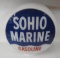 Sohio Marine Gasoline Gas Pump Globe