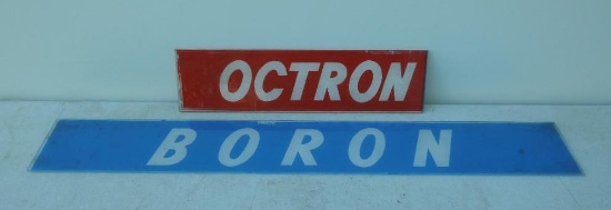 Boron and Octron Ad Glass