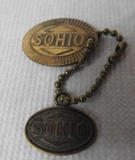 Sohio Brass Keychains