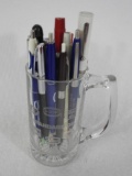 Sohio Mug with Pens and Pencils