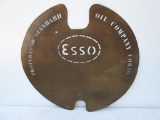 Sohio Esso Brass Stencil
