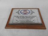 Sohio Safety Award 1954-1955